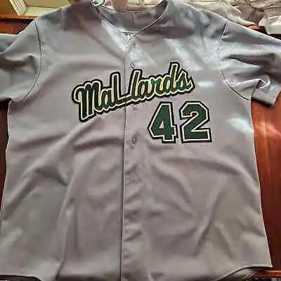 Madison Mallards Game Issued MLB Minors Baseball Big And Tall Stitched Jersey • $125