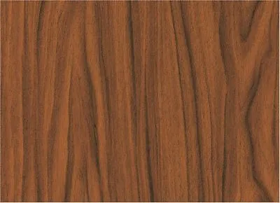 1m X 45cm Brown Walnut Woodgrain Wood Self Adhesive Sticky Back Plastic Vinyl • £6.08