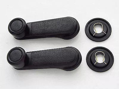 86-97-05 For NISSAN NAVARA D21 D22 UTE PICKUP WINDOW WINDERS HANDLE CRANK BLACK • $33