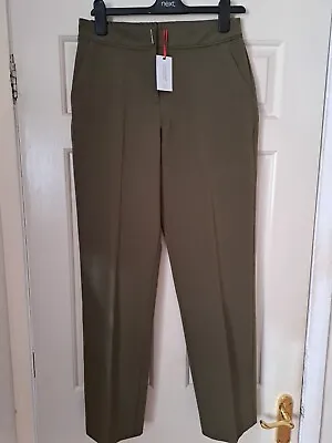 Magisculpt Ladies Olive Green Trousers Size 12 Nwt • £9.99