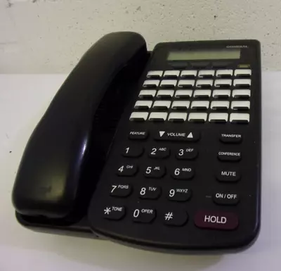 Comdial Vertical DX80 DX-80 7260-00 HAC Black LCD Office Phone  W WARRANTY • $17.68