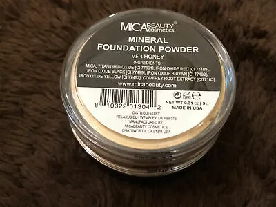 Mineral Foundation Powder Makeup #MF-4 Honey Mica Beauty MicaBella 12/2024 • $37.50