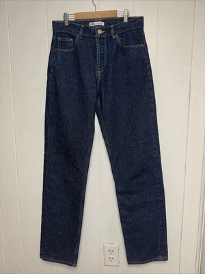 $10.40 • Buy Zara Women Regular Straight Jeans In Dark Indigo Size US 6