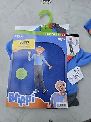 $5.99 • Buy Baby Boys Blippi YouTuber Halloween Costume Jumpsuit With Bow Tie  And Hat 2T Fa