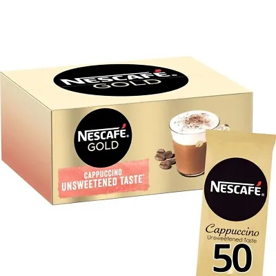 £12.89 • Buy Nescafe Gold Cappuccino Sachets Coffee Unsweetened Taste