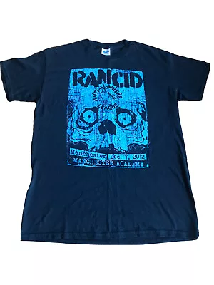 Rancid Anti Nowhere League Tour Tshirt Punk Rock Band Concert Gig 2012 Size M • £35