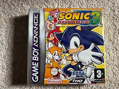 Sonic Advance 3 Nintendo Gameboy Advance Game Sealed • £400