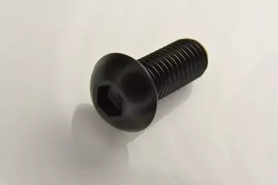 M5 (5mm) BLACK A2 STAINLESS STEEL SOCKET BUTTON SCREWS BTN ALLEN KEY BOLTS • £2.50