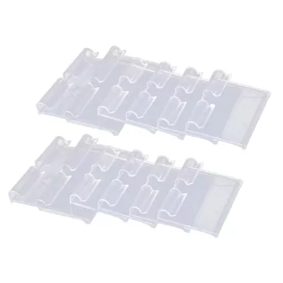 £9.60 • Buy 50PCS Label Holder For Wire Shelf Plastic Clip Strips Wire Rack Labels Shelf