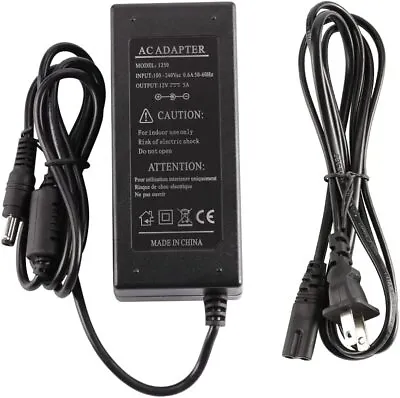 $5.99 • Buy 12V 1/2/3/5A Power Supply AC To DC Adapter For 5050 3528 2835 LED STRIP LIGHT