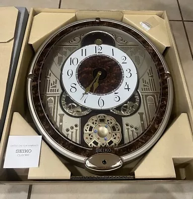 Seiko Limited Edition Melodies In Motion Clock In Originally Box & Warranty Card • $179