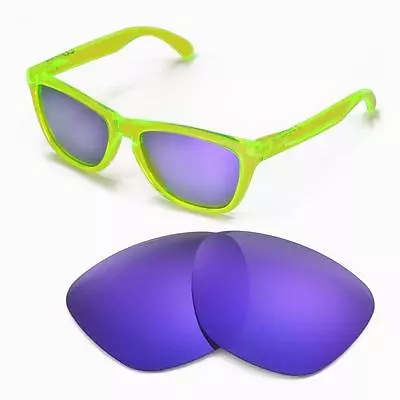 Walleva Replacement Lenses For Oakley Frogskins Sunglasses - Multiple Options • $16.99