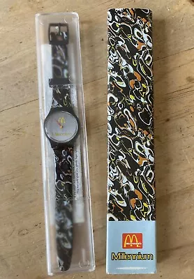 Vintage McDonald's Limited Ed.  Millennium  (Swatch Style) Watch With Case • $24.85