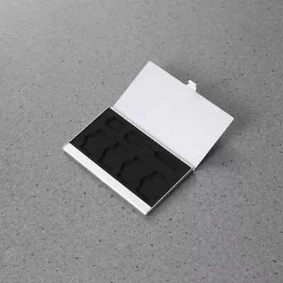  Sim Storage Case Holder Bags Memory Card Carrying Aluminium Triple • $5.78