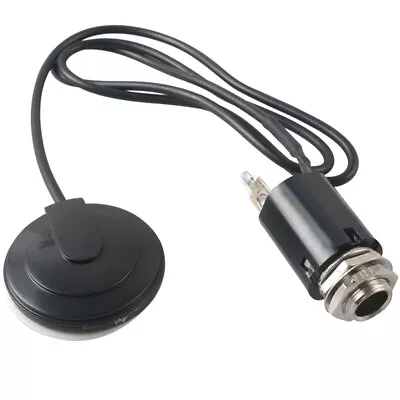 Guitar Transducer Pickup Piezo Jack For Acoustic Ukulele Violin Mandolin Banjo • $6.10