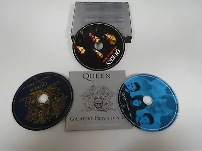 Queen Greatest Hits Vol 1 2 3 The Platinum Collection 3x CD Set MINT Freepost • £8.88