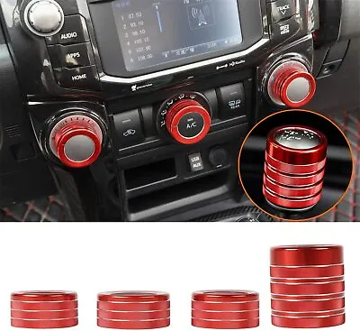 Gear Shifter Knob Cover & Air Conditioner Switch Trim Ring For 4Runner TRD • $33.35