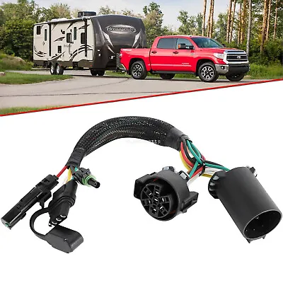 Trailer Tailgate Light Bar Wire Harness 7 Way To 4 Pin For Toyota Tundra Tacoma • $24.29