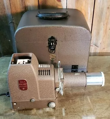  Vintage Bell & Howell Filmo 1923 Slide Projector W/ Case - Working  • $98.95