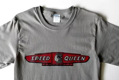 Speed Queen Vintage Style Racing T Shirt  Rat Rod Hot Rod  T Shirt • $21.95
