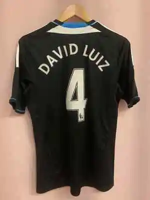 Chelsea London 2011/2012 Away Football Shirt Jersey Size S David Luiz #4 • £77.99