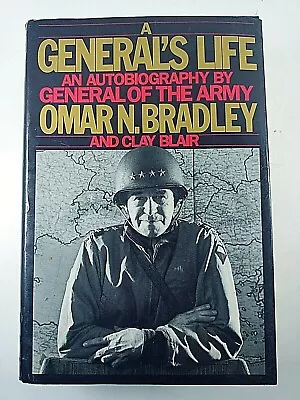 WW2 US Army A Generals Life Bradley Autobiography Hardcover Reference Book • $10