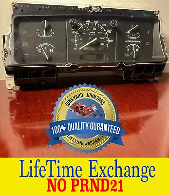 1992 1996 Ford F150 F250 Gas Only Instrument Cluster Speedometer MPH • $129.99
