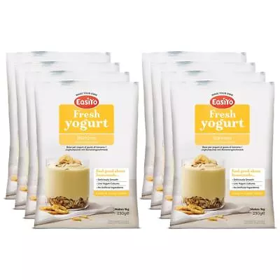 EasiYo Banana Yoghurt 8 Pack Each Sachet Pack Makes 1KG Yogurt Easyyo • £32.99