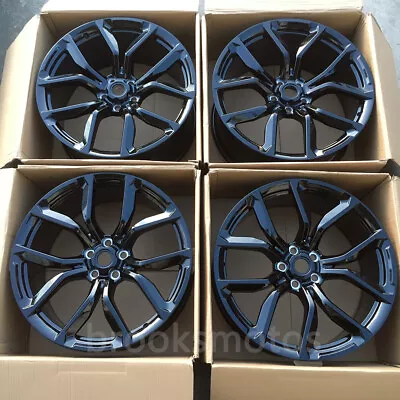 24  New Gloss Black Style Wheels Rims Fits Range Rover Vogue Sport Svr 5x120 • $1699