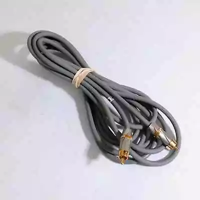 Monster Cable 400SW Subwoofer Connector Gray Gold Plated 13 Foot • $29.99