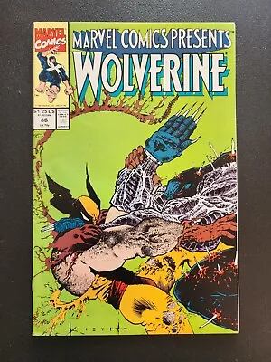 Marvel Comics Presents #86 October 1991 Wolverine 1st App Cyber Sam Keith Cover • $5