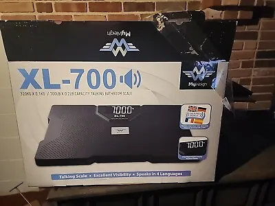 My Weigh XL 700lb Talking Bathroom Scale 320KG SCMXL700T Weight • $85