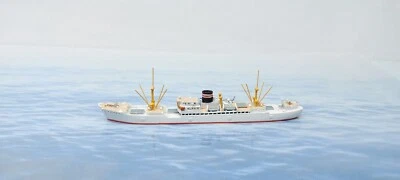 1/1250 1/1200 Pomona Postwar German Cargo Ship By Albatros • £17.99