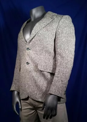 Magee Donegal Tweed Blazer Sport Coat Wool Men's Size 38 Long • $41.99