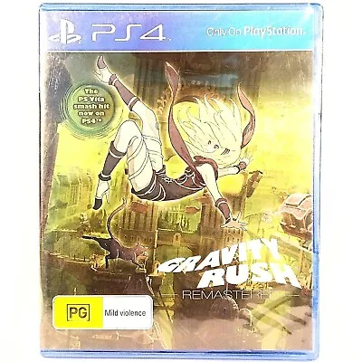 Gravity Rush Remastered Ps4 Pal  New Still Sealed  Auz Seller • $180