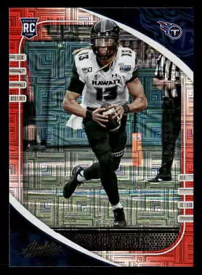 Cole McDonald 2020 Absolute Spectrum /199 Rookie Card #120 Hawaii • $2