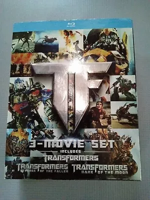 Transformers Trilogy (Blu-ray Disc 2011 3-Disc Set) LIKE NEW! • $11.99