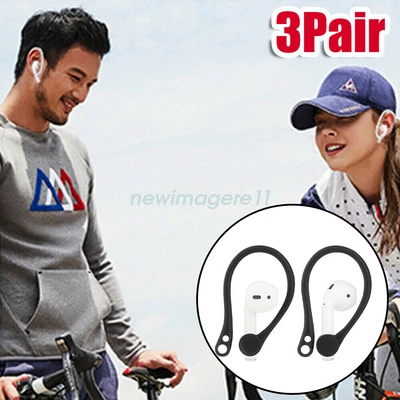 $16.42 • Buy 3Pair Earhook Headphones Earphone For AirPod Sports Accessories Ear Hook
