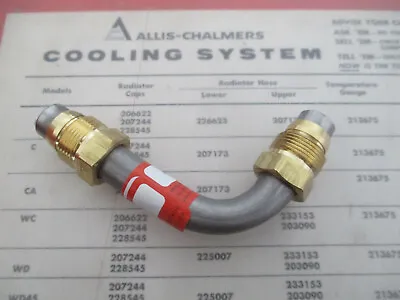 $88.50 • Buy Allis-Chalmers 180 185 190 190XT Tractor Coolant Bypass Tube Assembly 4020121
