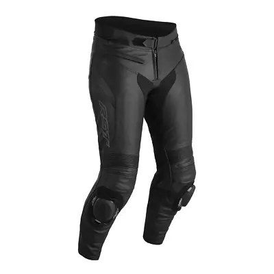 RST Sabre Leather Motorcycle Jeans Short Leg Black • £139