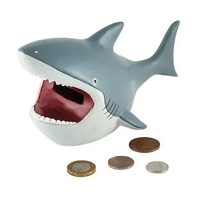 £17.60 • Buy Floss & Rock Money Box Shark Kids Save Up Piggy Bank With Stopper Children Gift