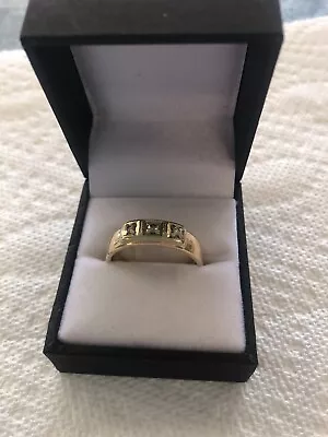 Vintage Men’s 14k Gold Ring With Diamonds Size 11 • $360
