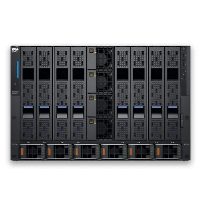 Dell MX7000 Server 2x MX740C 2x Gold 6134 3.2GHz 8C 256GB 4x 1.8TB 10K SAS • $15549