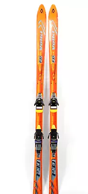 Volkl P30 Race Carver Racing Skis With Salomon 977 Bindings Orange Yellow 190cm • $199.93