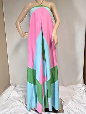 Diane Von Furstenberg Women’s Dress Strapless Maxi Dress Multicolored Size 4 • $49