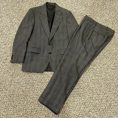 Botany 500 Vintage Suit Mens Wool Athletic Fit 38R Made In USA • $54.99