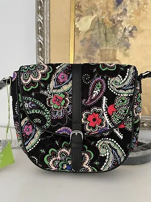 NWTVera Bradley Slim Saddle Bag In Kiev Paisley • $19.99