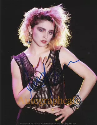 MADONNA 10 X 8 Inch Autographed Photo - High Quality Copy Of Original (f) • £5.99