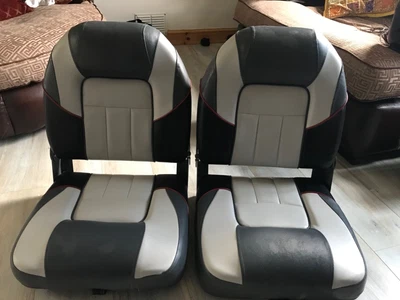 £150 • Buy DELUXE MARINE BOAT SEATS (76332GBW) Yacht Fishing Speed Rib Chair