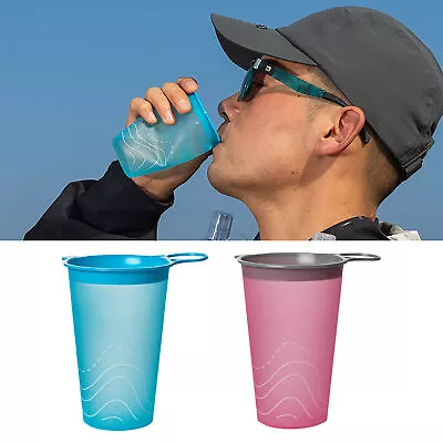 Portable Drinking Cups Folding Telescopic Collapsible Travel Camping Cups • £10.79